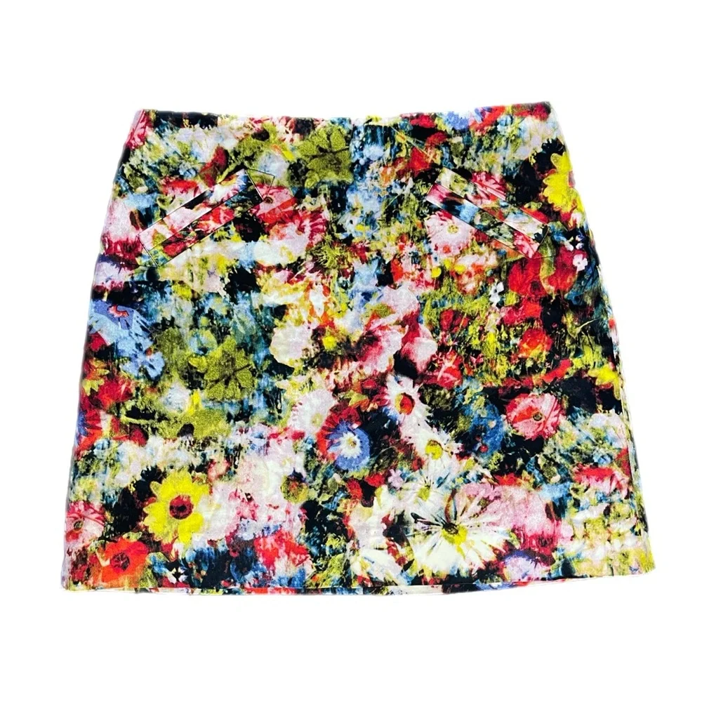 Grace Floral Miniskirt Size 6